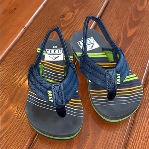 Toddler boys reef sandals size 3/4